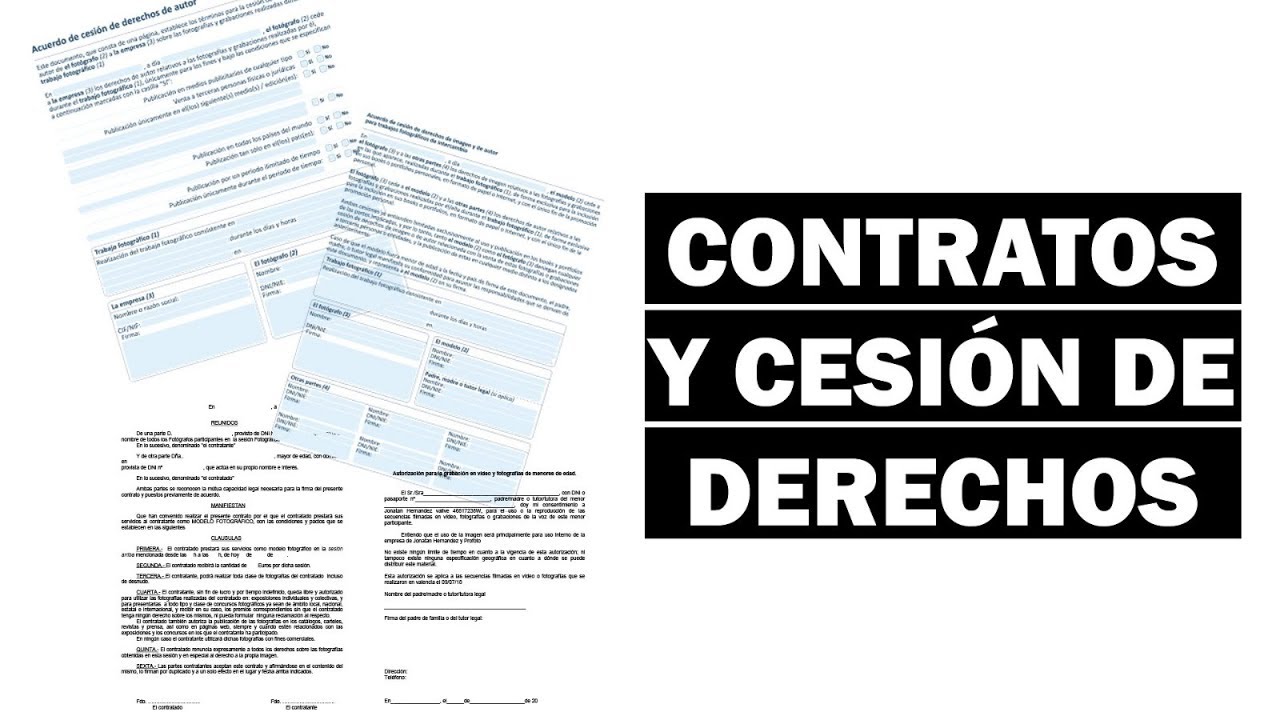Carta De Cesión De Derechos De Imagen