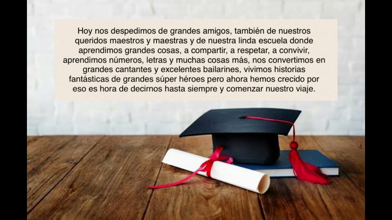 Carta De Despedida Para Graduados - Modelo Canvas
