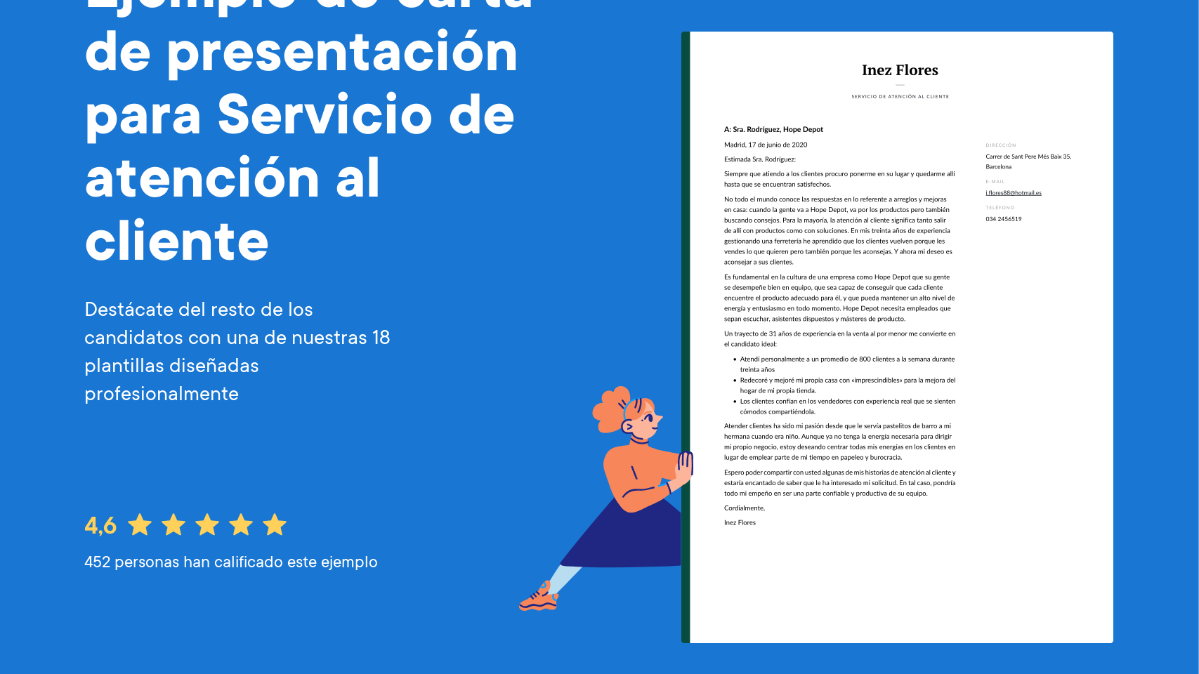 Carta De Presentación A Clientes - Modelo Canvas