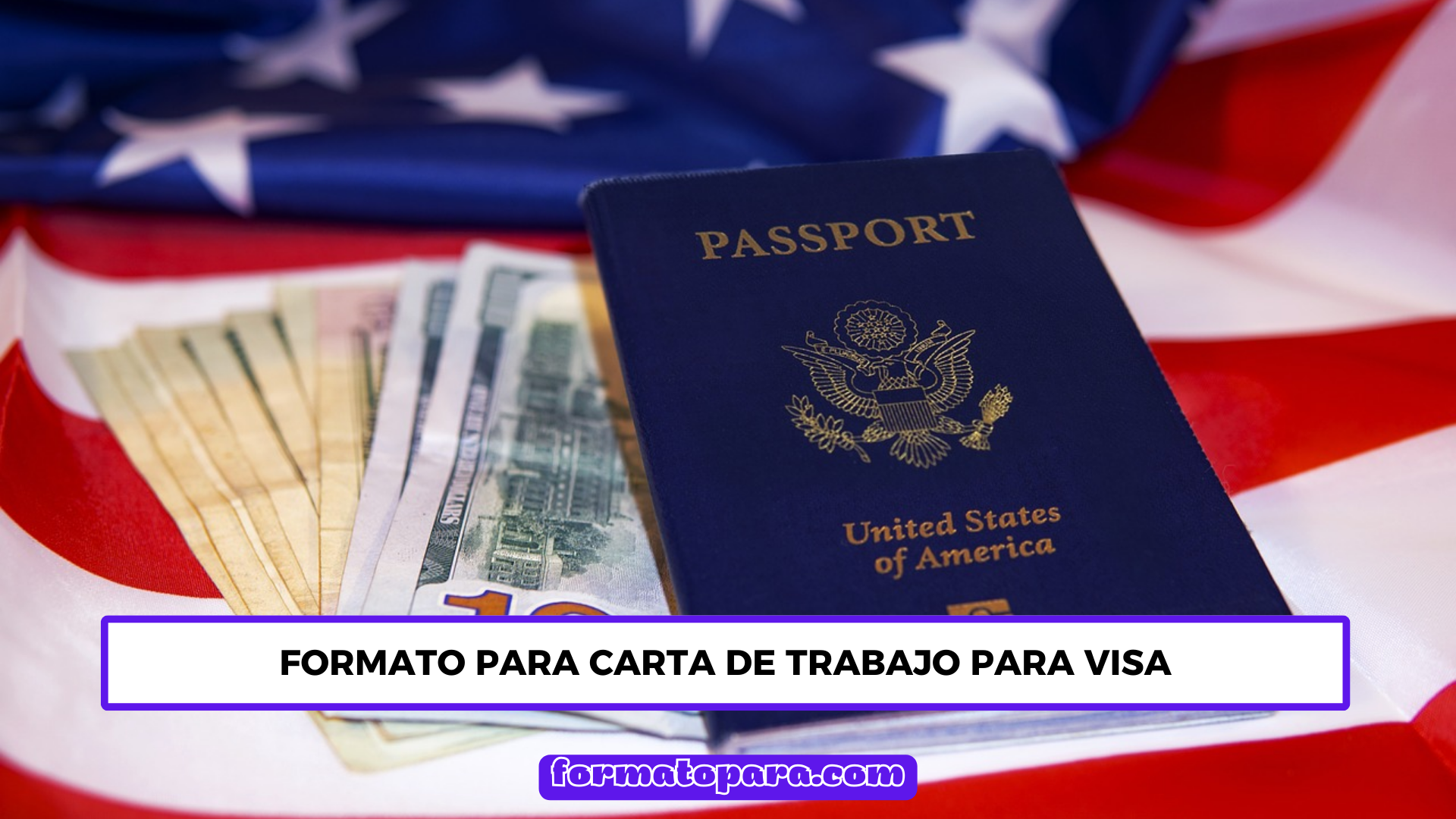 Carta De Trabajo Para Visa - Modelo Canvas